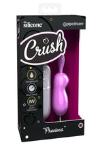 Load image into Gallery viewer, Crush Precious Wired Remote Control Silicone Rabbit Bullet Waterproof - Pink
