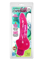 Load image into Gallery viewer, Crystal Caribbean Number 2 Jelly Vibrator - Pink - 8in
