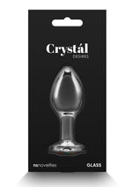 Load image into Gallery viewer, Crystal Desires Rainbow Gem Glass Anal Plugs