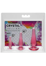 Load image into Gallery viewer, Crystal Jellies Anal Initiation - Pink - 3 Piece Kit