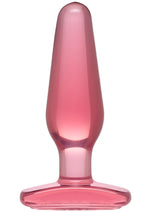 Load image into Gallery viewer, Crystal Jellies Butt Plug - Pink - Medium