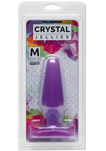 Load image into Gallery viewer, Crystal Jellies Butt Plug - Purple - Medium