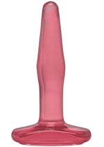 Load image into Gallery viewer, Crystal Jellies Butt Plug - Pink - Small