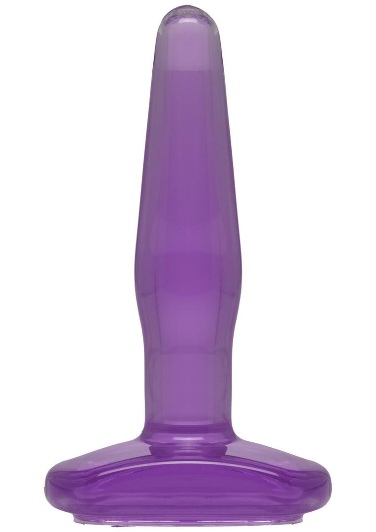Crystal Jellies - Small Butt Plug - Purple - Small