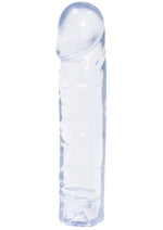 Load image into Gallery viewer, Crystal Jellies Classic Dildo - Clear - 8in
