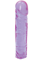 Load image into Gallery viewer, Crystal Jellies Classic Dildo - Purple - 8in
