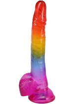 Load image into Gallery viewer, Crystal Jellies Realistic Dildo with Balls
