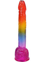 Load image into Gallery viewer, Crystal Jellies Realistic Dildo with Balls
