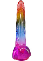 Load image into Gallery viewer, Crystal Jellies Realistic Dildo with Balls
