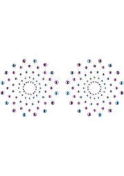 Crystal Mosaic - Blue/Crystal/Purple