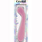 Crystal Premium Glass G-Spot Wand - Pink