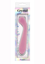 Load image into Gallery viewer, Crystal Premium Glass G-Spot Wand - Pink