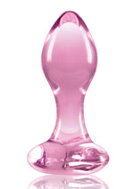 Load image into Gallery viewer, Crystal Premium Glass Heart Probe - Pink