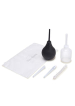 Load image into Gallery viewer, CS 225ml 4pc Anal Douche - Black - Set
