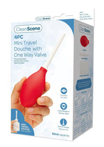 Load image into Gallery viewer, CS Mini Travel Douche W One Way Valve - Red
