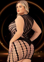 Load image into Gallery viewer, Cut Out Mini Dress - Black - Queen