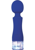 Load image into Gallery viewer, Dazzle Rechargeable Silicone Wand Massager with Glitter Handle
