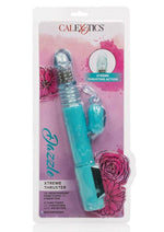 Load image into Gallery viewer, Dazzle Xtreme Thruster Beaded Rabbit Vibrator Waterproof - Blue