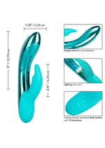 Load image into Gallery viewer, Dazzled Brilliance Led Lights USB Rechargeable Dual Vibrator Waterproof Metallic
