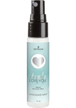 Load image into Gallery viewer, Deeply Love You Throat Relaxing Spray Chocolate Mint 1 Oz Spray - Chocolate
