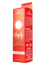 Load image into Gallery viewer, Deeply Love You Throat Relaxing Spray Cinnamon Roll 1oz Spray
