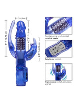 Load image into Gallery viewer, Delight Triple Orgasm Rotating Rabbit Vibrator