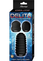 Load image into Gallery viewer, Delite Pocket Masturbator Kit - Black