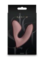 Load image into Gallery viewer, Desire Demure Rechargeable Silicone Wearable Dual Motor Vibrator with Clitoral Stimulator
