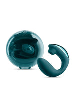Load image into Gallery viewer, Desire Euphoria Dual End Vibrator with Air Pulse Clitoral Stimulation - Green
