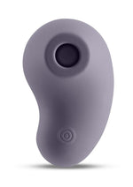 Load image into Gallery viewer, Desire Tresor Rechargeable Silicone Clitoral Stimulator - Gray/Grey