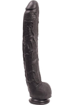 Load image into Gallery viewer, Dick Rambone Dildo - Black - 17in
