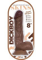 Load image into Gallery viewer, Dickboy Skins Caramel Lovers Dildo - Caramel - 8in
