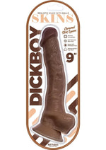 Load image into Gallery viewer, Dickboy Skins Caramel Lovers Dildo - Caramel - 9in
