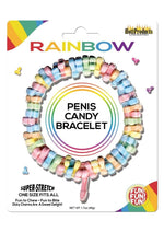 Load image into Gallery viewer, Dicky Charms Multi Flavored Penis Shaped Candy In A Super Stretch Bracelet - Multicolor