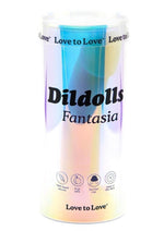 Load image into Gallery viewer, Dildolls Fantasia Silicone Dildo - Glow In The Dark/Multicolor
