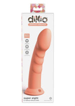 Load image into Gallery viewer, Dillio Platinum Super Eight Silicone Dildo