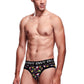 Disco Unicorn Brief - Black - Large/XLarge