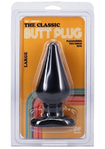 Load image into Gallery viewer, Doc Johnson Classic Butt Plug - Black - Large
