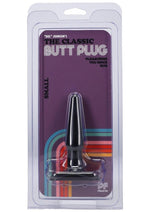 Load image into Gallery viewer, Doc Johnson Classic Butt Plug - Black - Small
