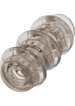 Load image into Gallery viewer, Dr. Joel Kaplan Beaded Girth Ring Triple Stacker Cock Ring - Smoke
