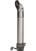 Load image into Gallery viewer, Dr. Joel Kaplan Perineum Vibrating Prostate Stimulator - Black/Silver
