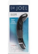 Load image into Gallery viewer, Dr. Joel Kaplan Silicone Ridged Prostate Stimulator - Black