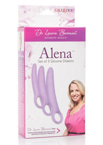 Load image into Gallery viewer, Dr. Laura Berman Alena Silicone Dialators - Purple - 3 Piece Kit/Set