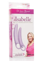Load image into Gallery viewer, Dr. Laura Berman Isabelle Set Of 2 Vibrating Silicone Dilators - Lavender/Purple
