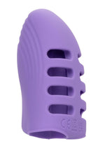 Load image into Gallery viewer, Dr. Laura Berman Rechargeable Silicone Finger Vibrator - Purple
