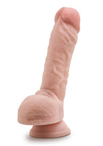 Load image into Gallery viewer, Dr. Skin Silicone Dr. Mason Dildo with Balls and Suction Cup - Vanilla - 9in
