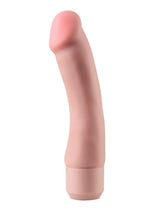 Load image into Gallery viewer, Dr. Skin Silicone Dr. Steve Vibrating Dildo - Vanilla - 7in