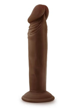 Load image into Gallery viewer, Dr. Skin Plus Posable Dildo - Chocolate - 6in

