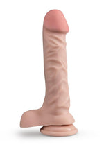 Load image into Gallery viewer, Dr. Skin Plus Posable Dildo with Balls - Vanilla - 9in

