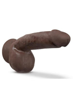 Load image into Gallery viewer, Dr. Skin Plus Thick Posable Dildo with Squeezable Balls
